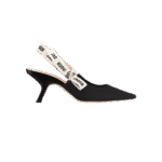 كعب ديور مفتوح من الخلف لون أسود