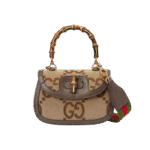 حقيبة Gucci Bamboo 1947 Jumbo GG Mini – إصدار محدود