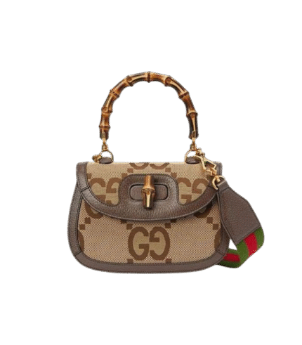 حقيبة Gucci Bamboo 1947 Jumbo GG Mini – إصدار محدود