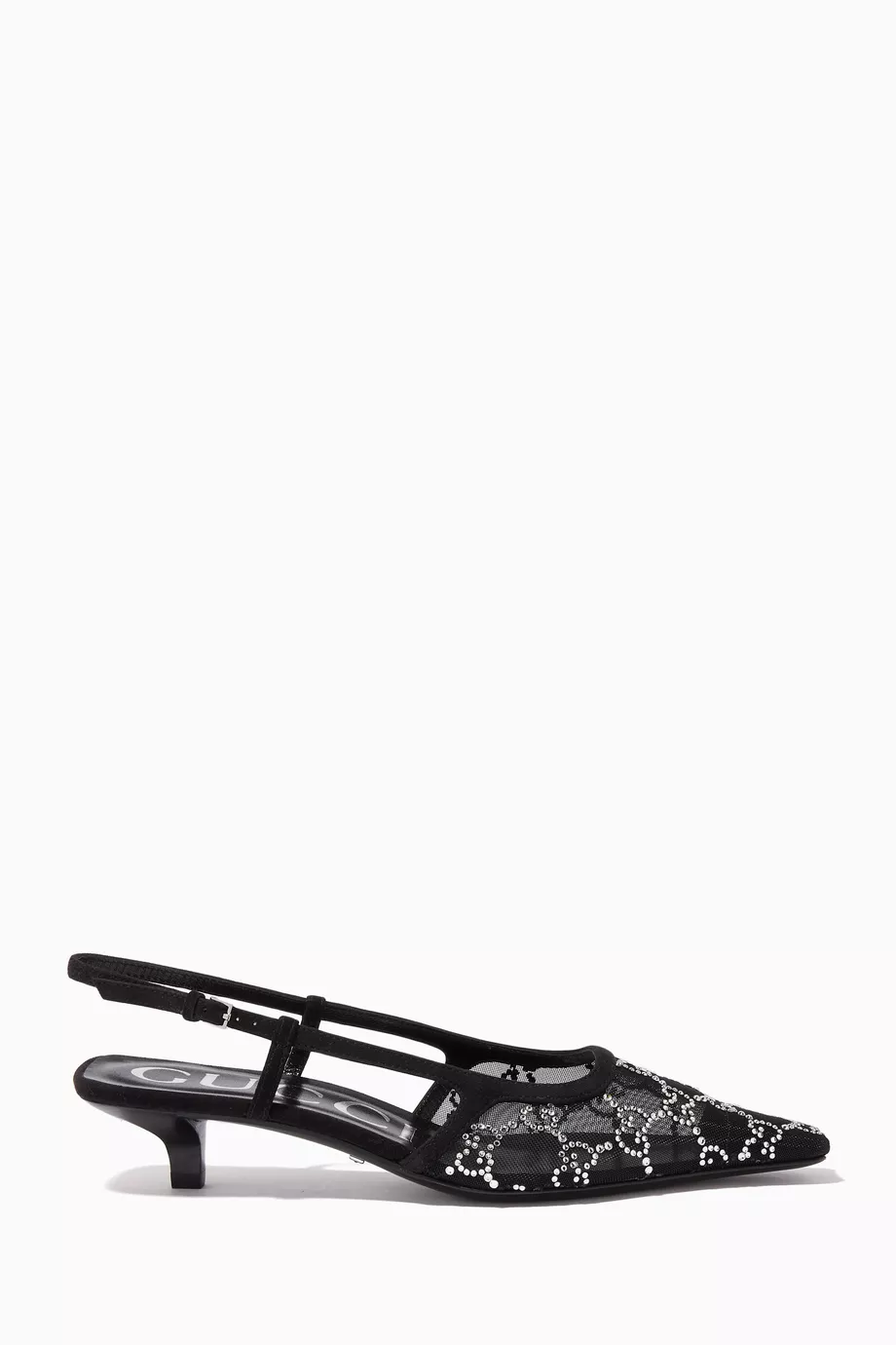 gucci-crystal-heel-black-front (4) كعب قوتشي، كعب قوتشي اسود، قوتشي كعب، جزمة قوتشي، حذاء قوتشي، حذاء قوتشي نسائي، شوز قوتشي، قوتشي شوز، شوز قوتشي نسائي