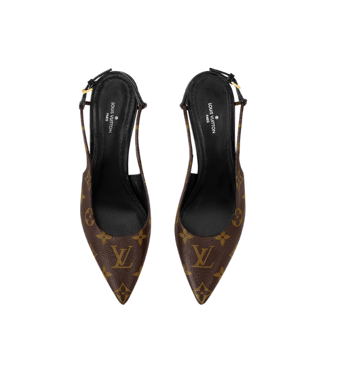 حذاء Louis Vuitton Cherry 2025 نسائي بكعب مفتوح – صورة رئيسية للإصدار الحصري