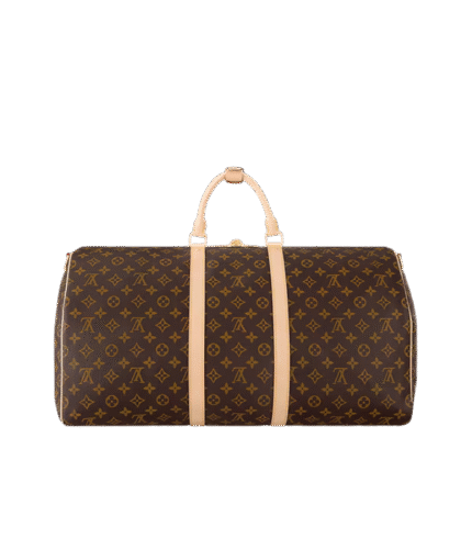 حقيبة Louis Vuitton Keepall Bandoulière 55 مونوجرام إكليبس