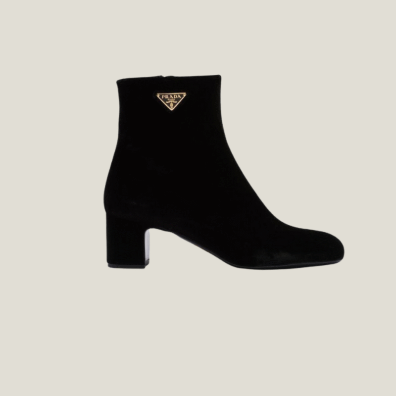 بوت برادا قصير بكعب متوسط – صورة رئيسية للمنتج