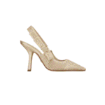 صورة جانبية لحذاء كريستيان ديور جادور بالكعب العالي والكريستال