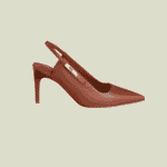 منظر جانبي لأناقة كعب هيرميس بارتفاع 8 سم