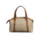 شنطة غوتشي الجديدة الرائجة باللون البيج - منظر أمامي أنيق.