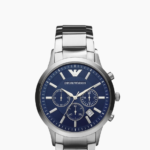 ساعة إمبوريو أرماني الكلاسيكية الأصلية | كرونوغراف - كوارتز - مقاومة للماء 50م