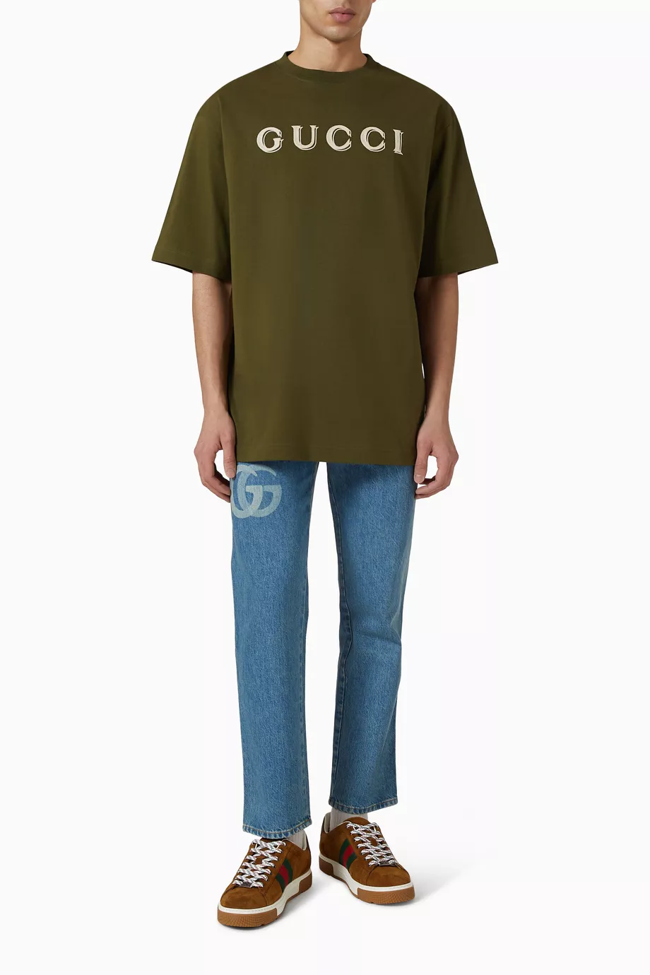 gucci-rice-grain-stitch-edge-precision-logo تفصيل تطريز التاتامي بأكثر من 60 غرزة/سم².